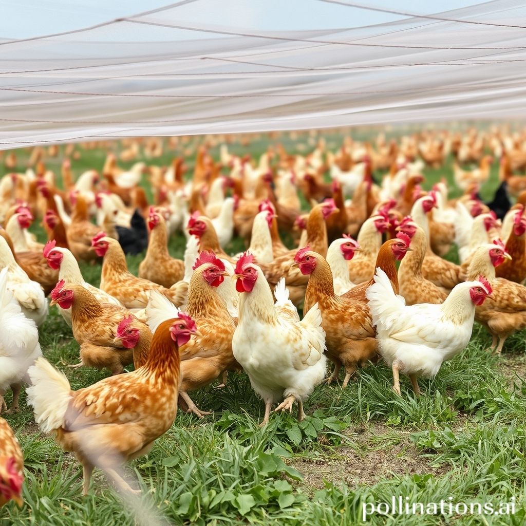how to keep hawks away from chickens